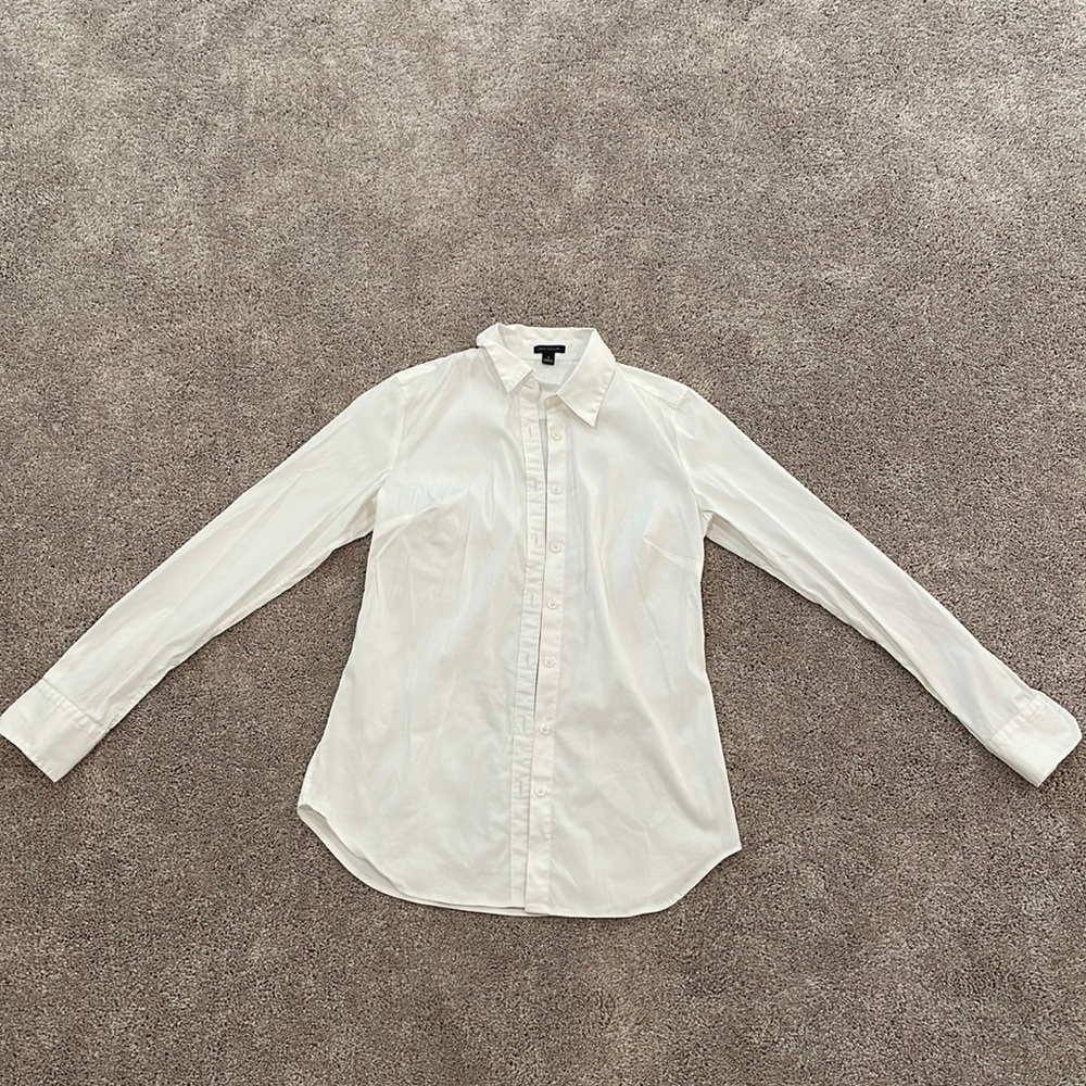 Ann Taylor White Blouse